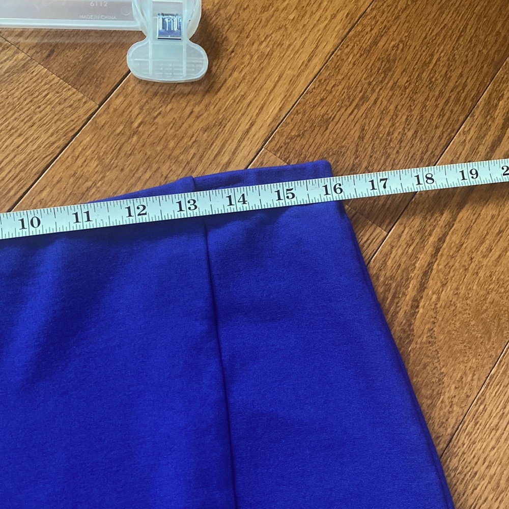 Royal Blue pull on skirt - Picture 4 of 7
